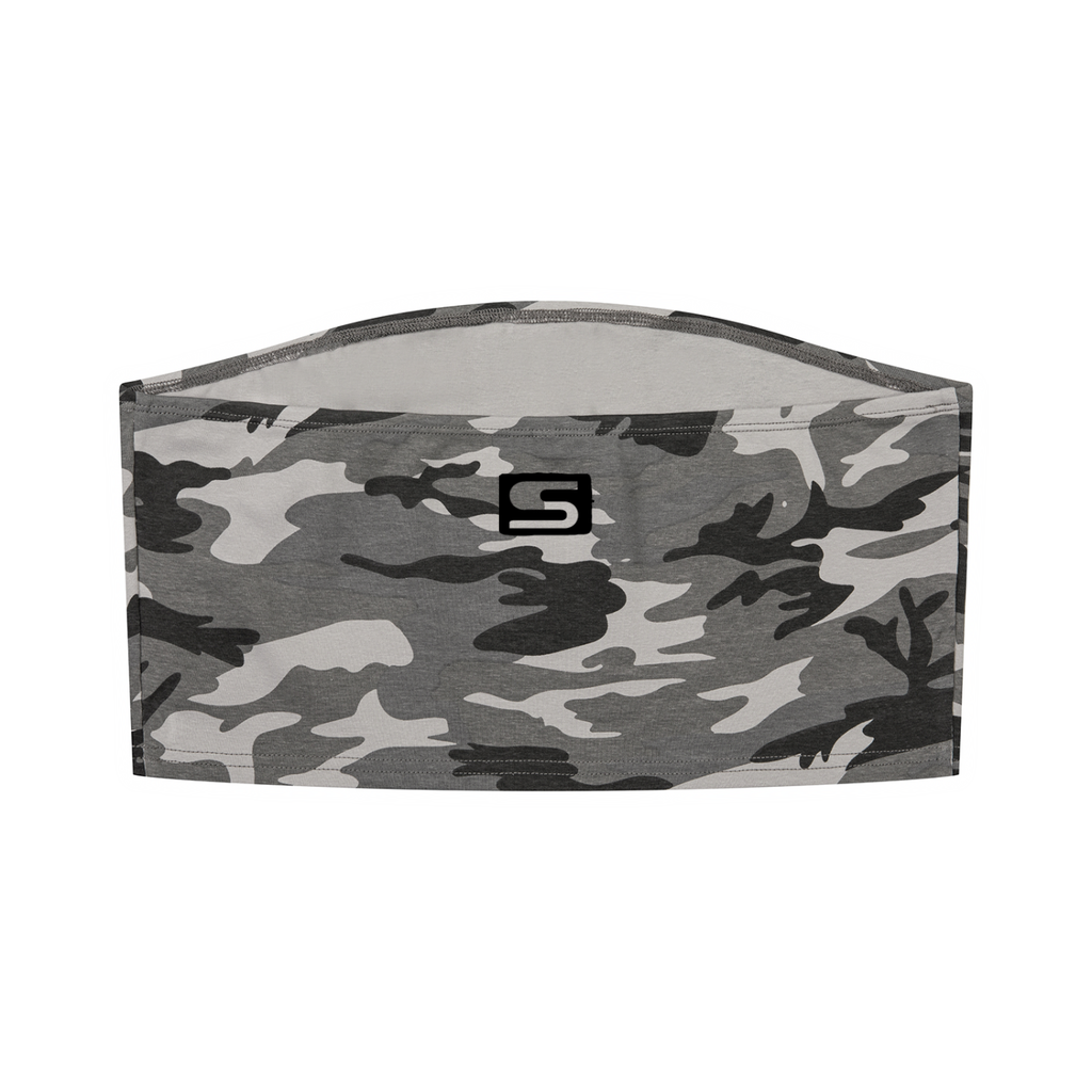 Soew Women’s Camo Cropped Tube Top