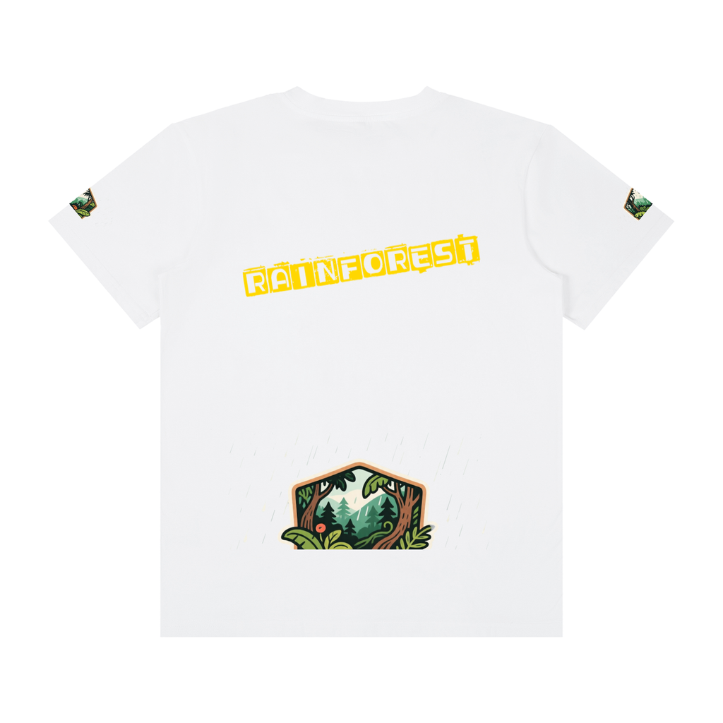 Rainforest Unisex Classic Crew Neck Cotton T-Shirt