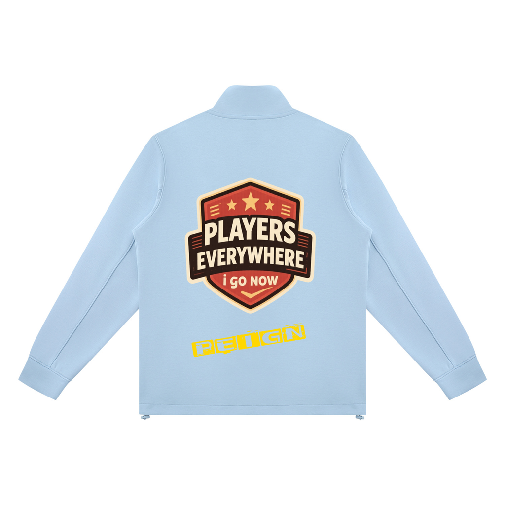 PEIGN Unisex Stand Collar Jacket