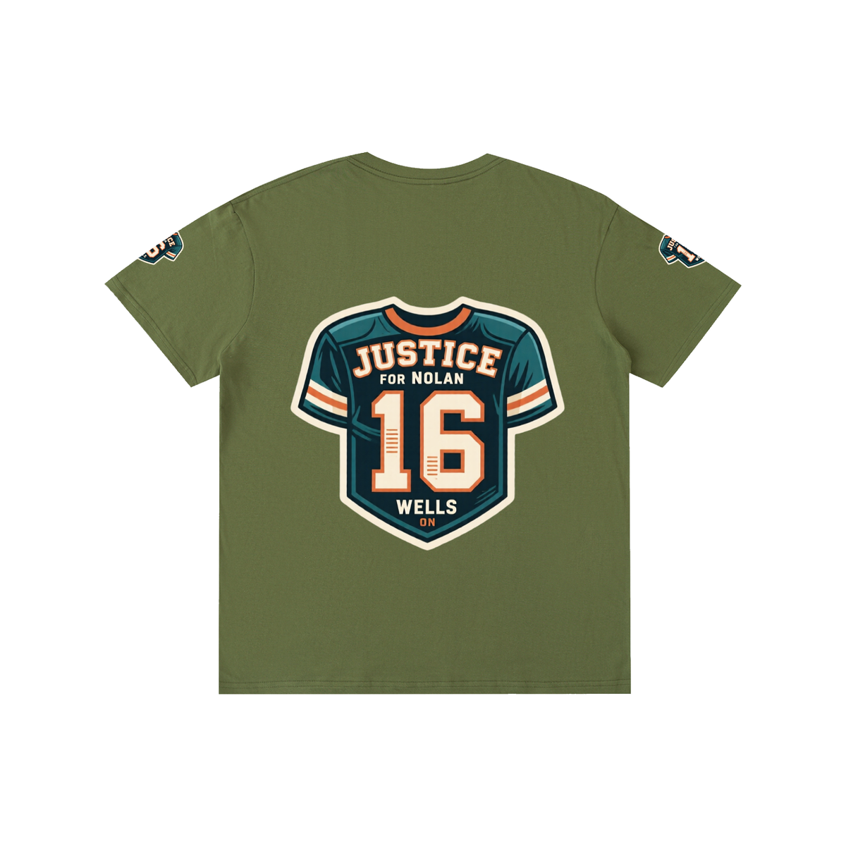 Justice for Nolan wells Pure Cotton Unisex T-Shirt