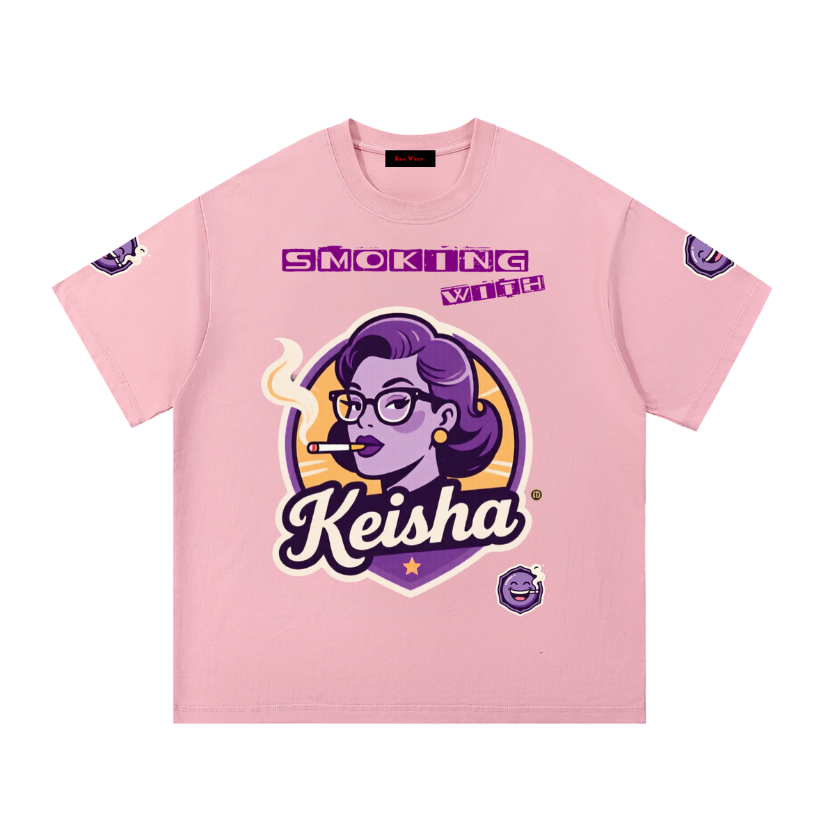 Smoking with Keisha Essential Cotton T-Shirt