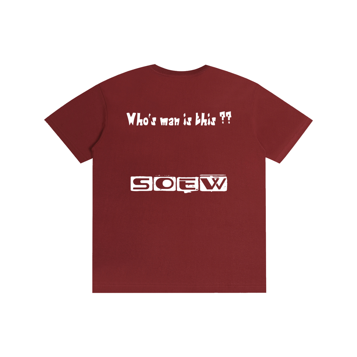Who's man is this T-Shirt