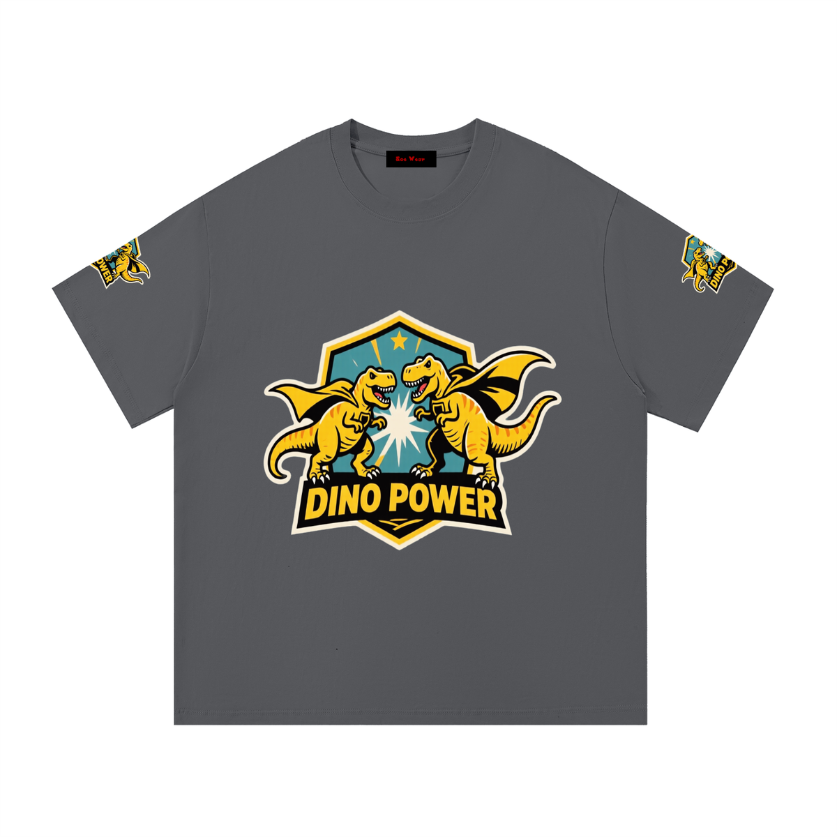 Dino power Essential Cotton T-Shirt
