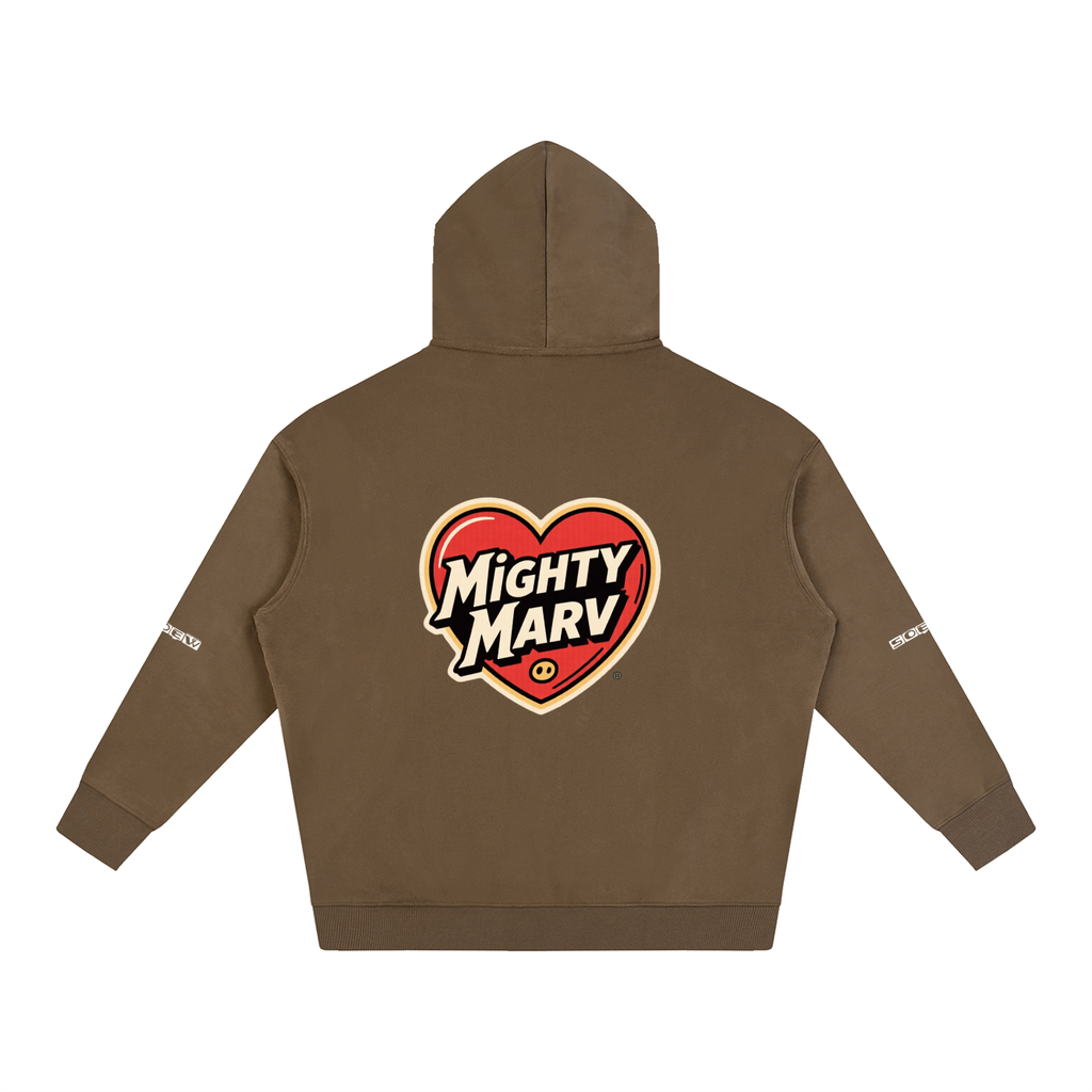 Mighty Marv Oversize Fleeced Hoodie