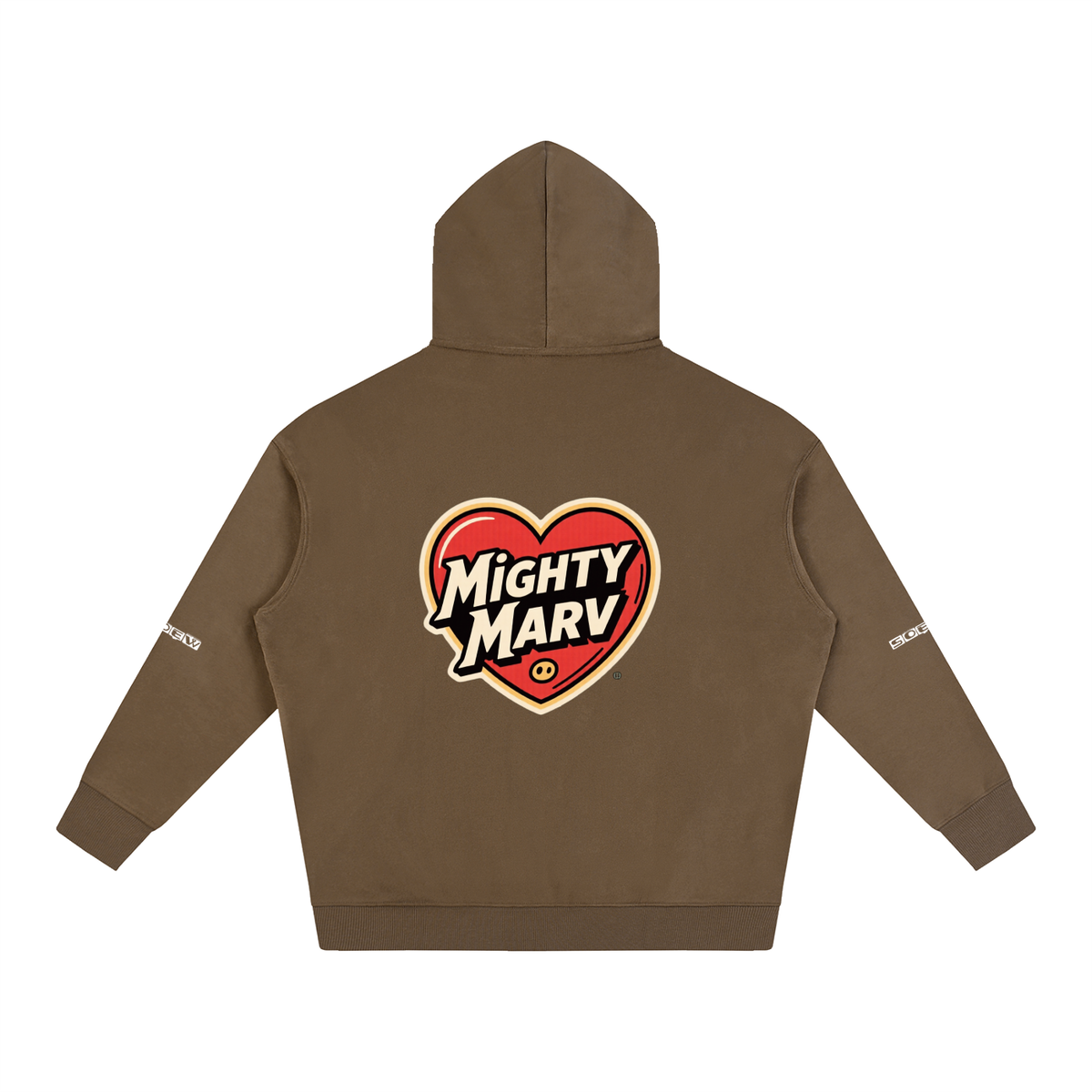 Mighty Marv Oversize Fleeced Hoodie