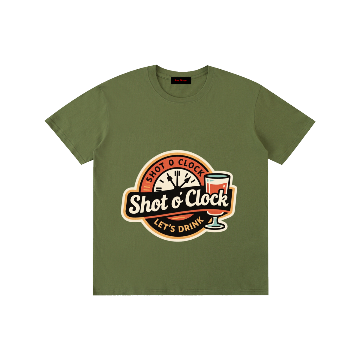 Shot o clock Pure Cotton Unisex T-Shirt
