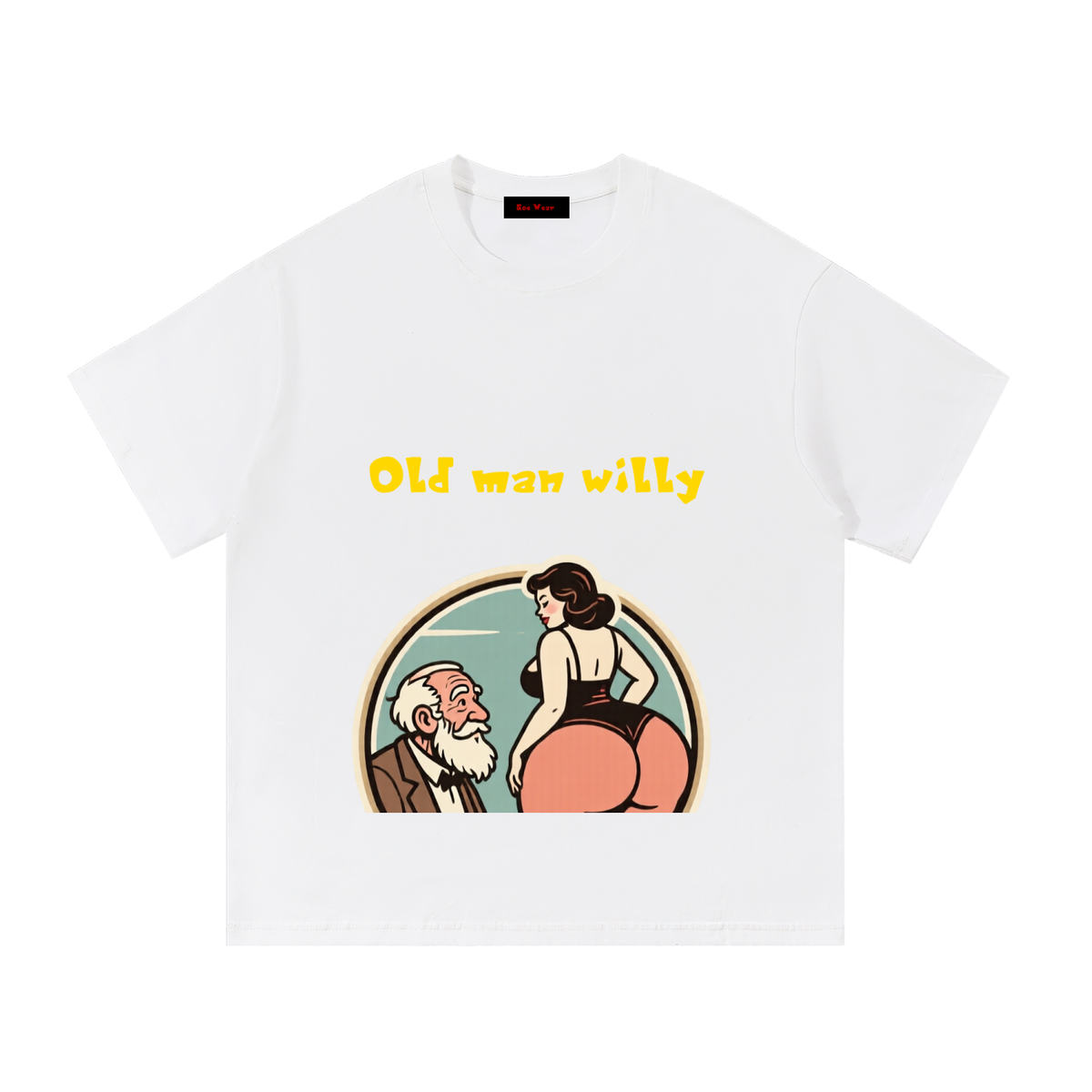 Old man willy Essential Cotton T-Shirt