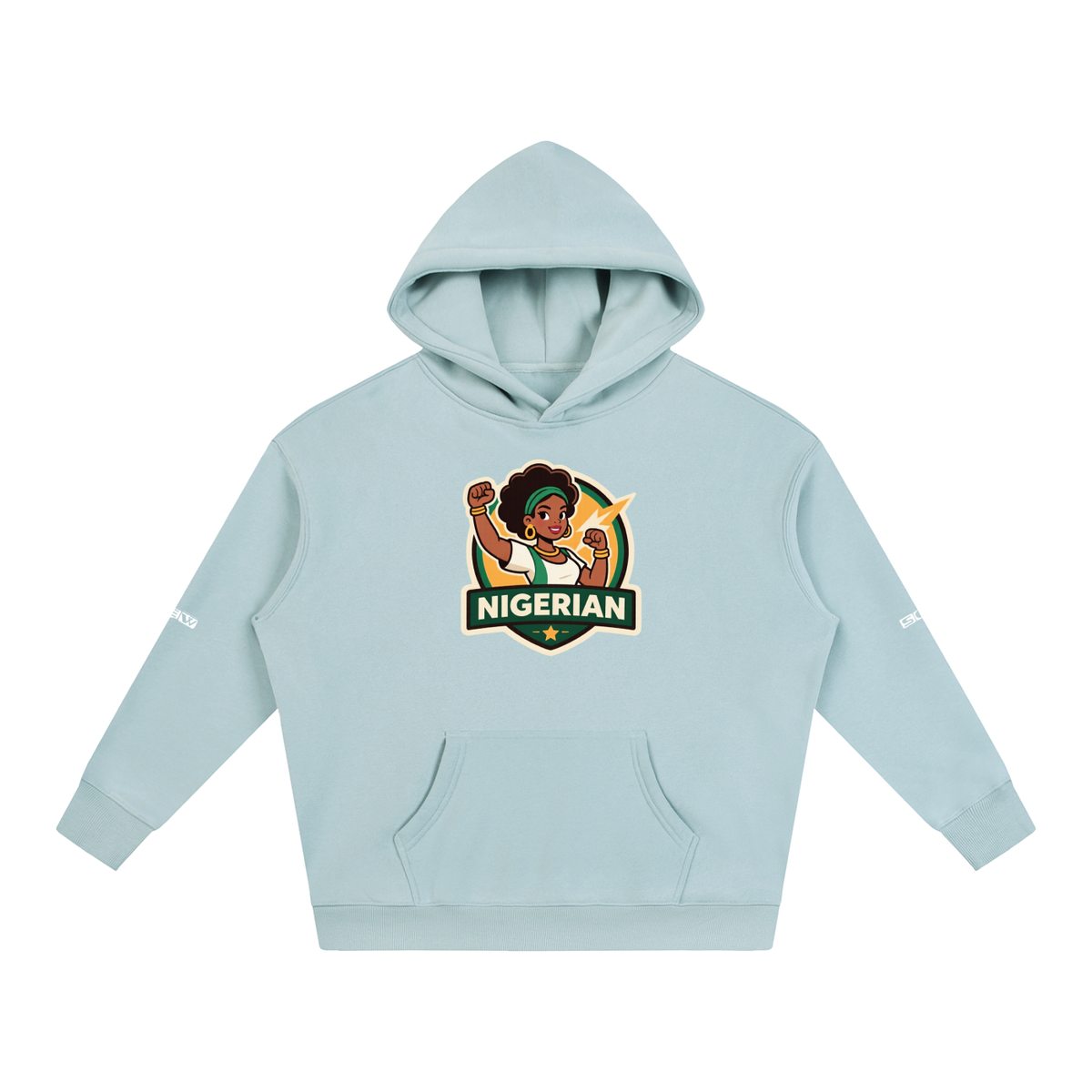Mighty Marv Oversize Fleeced Hoodie