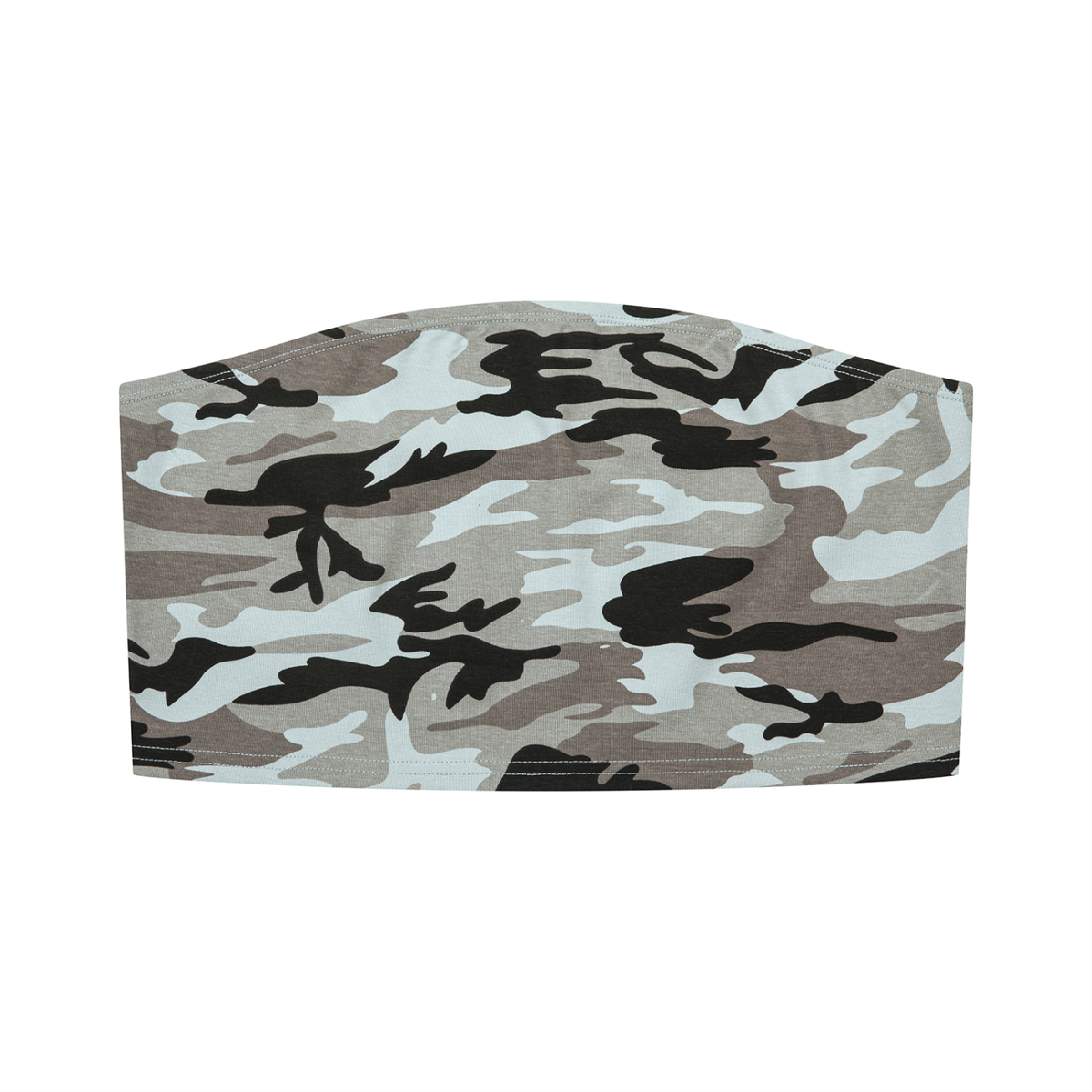 Soew Women’s Camo Cropped Tube Top