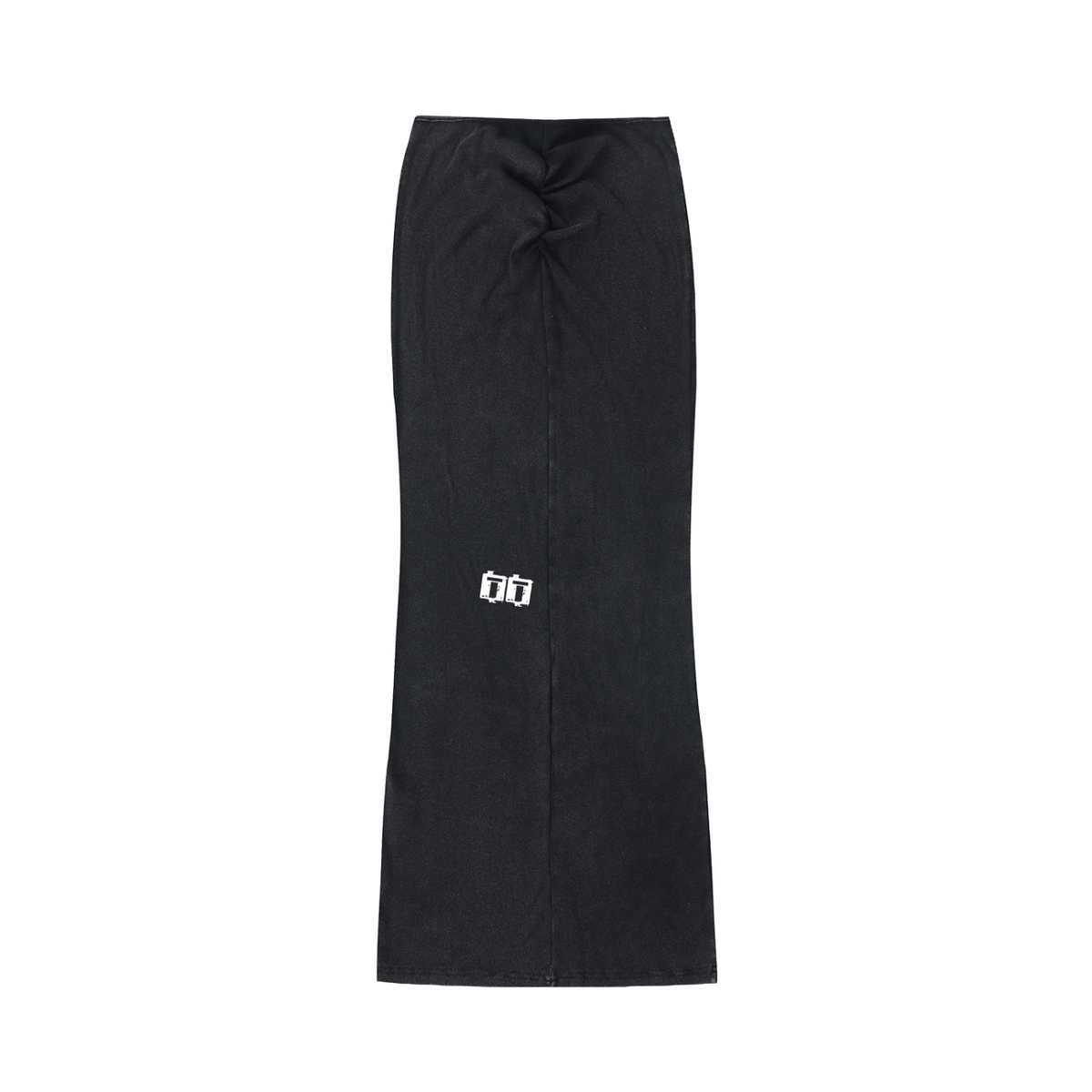 Truly tre Dyed Washed Drawstring Maxi Skirt