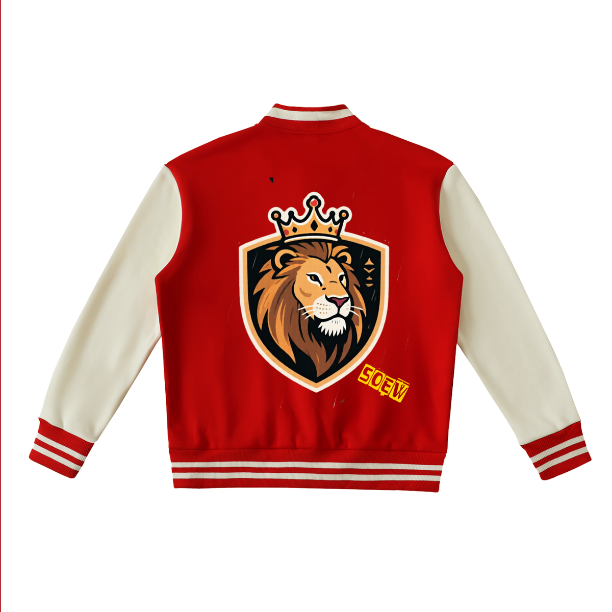 Top Cat Two-Tone Fleeced Varsity Jacket
