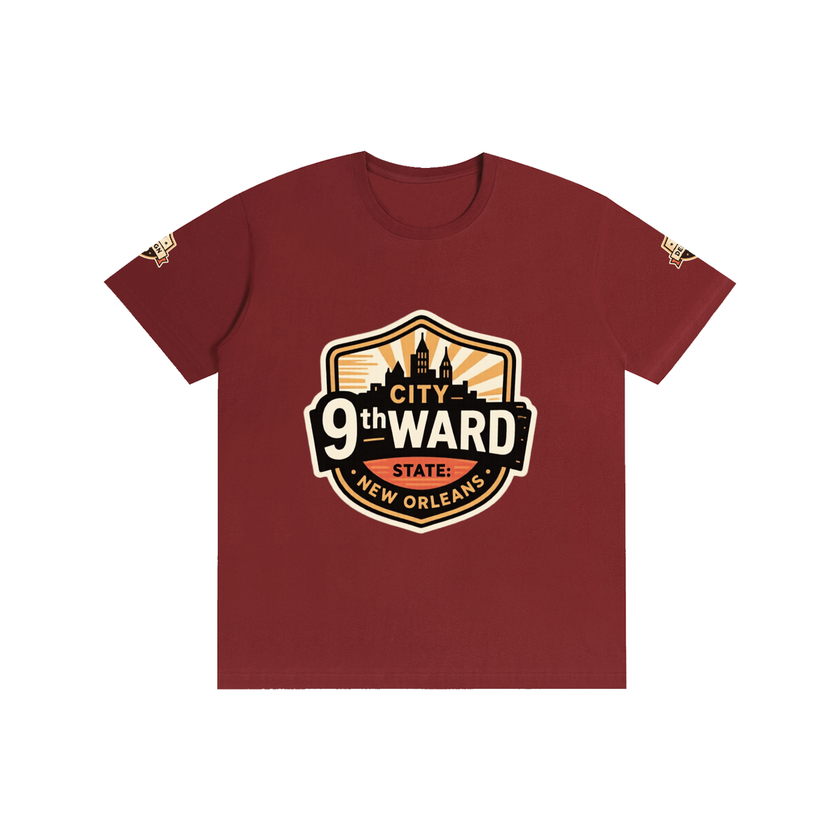 City of 9thward Pure Cotton Unisex T-Shirt