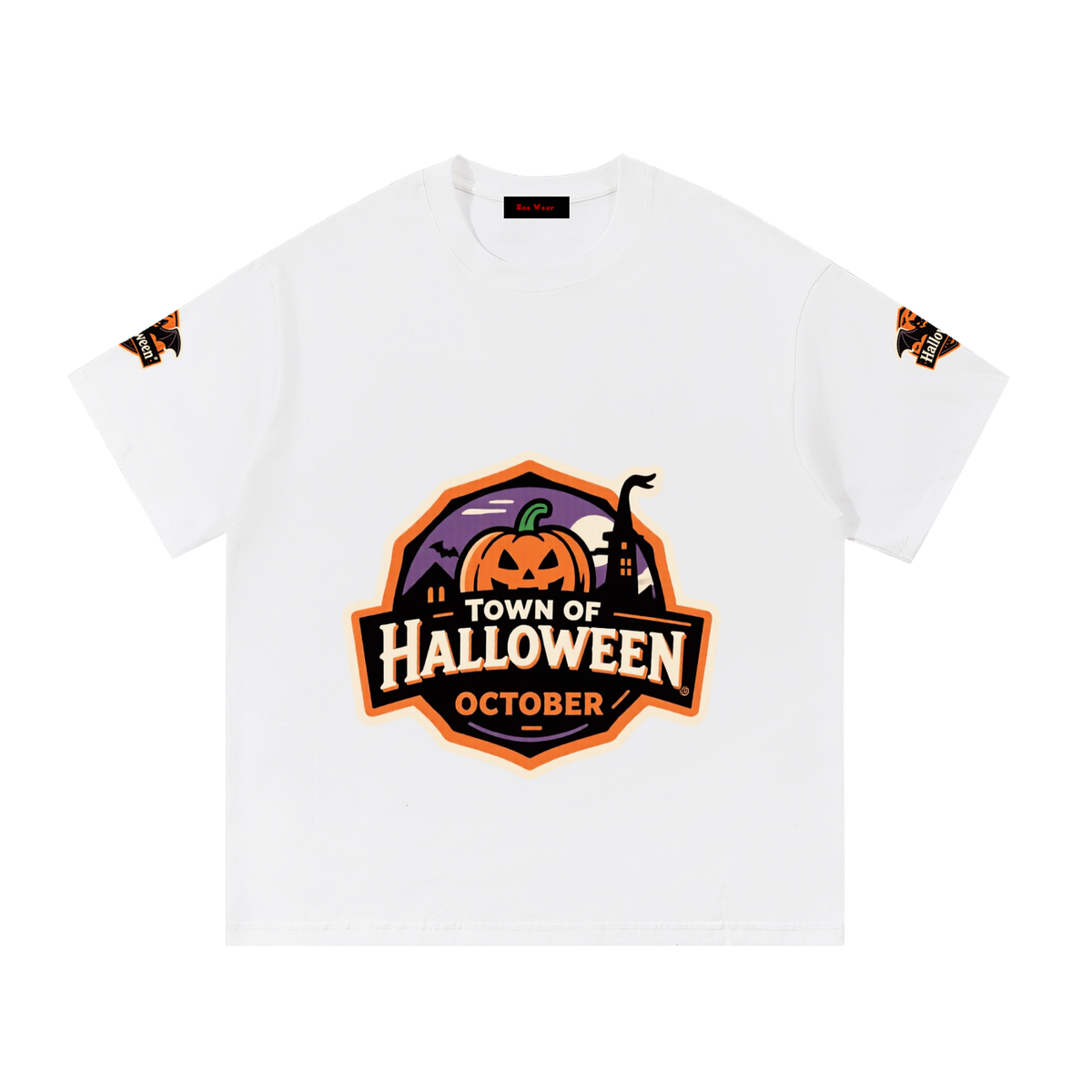 Town of Halloween Essential Cotton T-Shirt