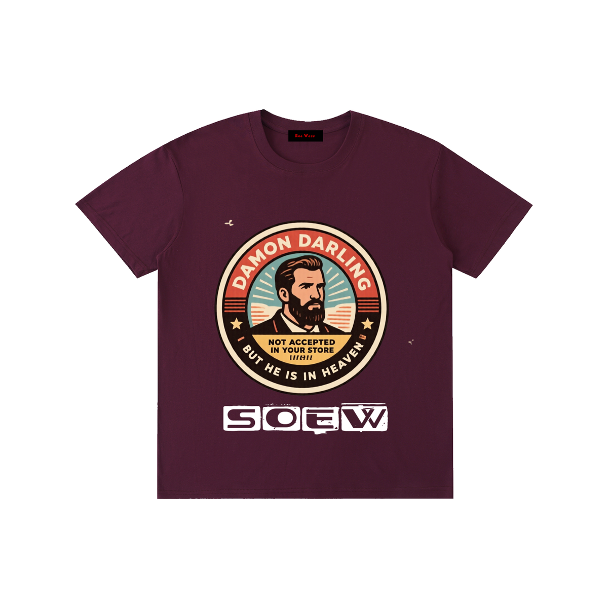 Damon Darling Pure Cotton Unisex T-Shirt