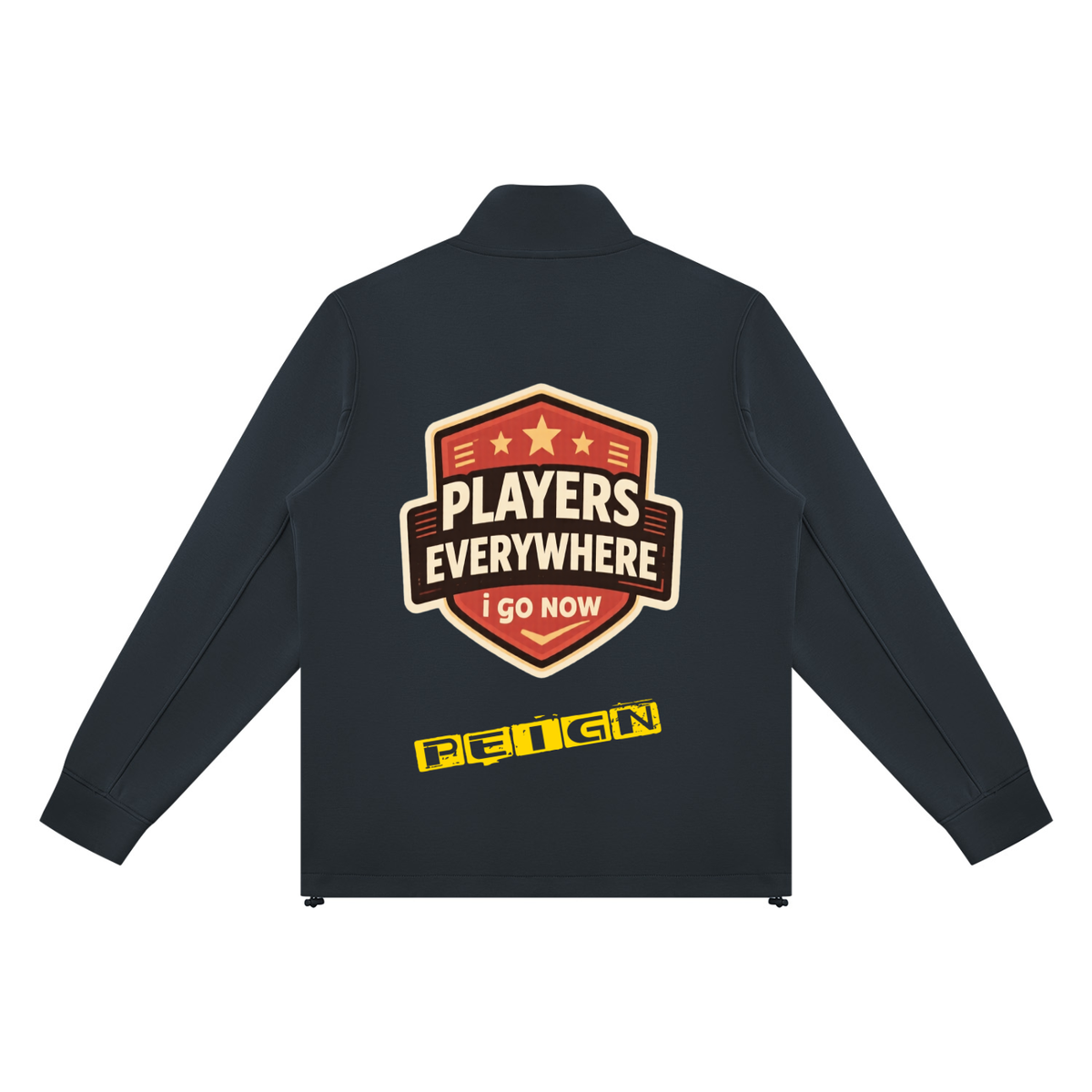PEIGN Unisex Stand Collar Jacket