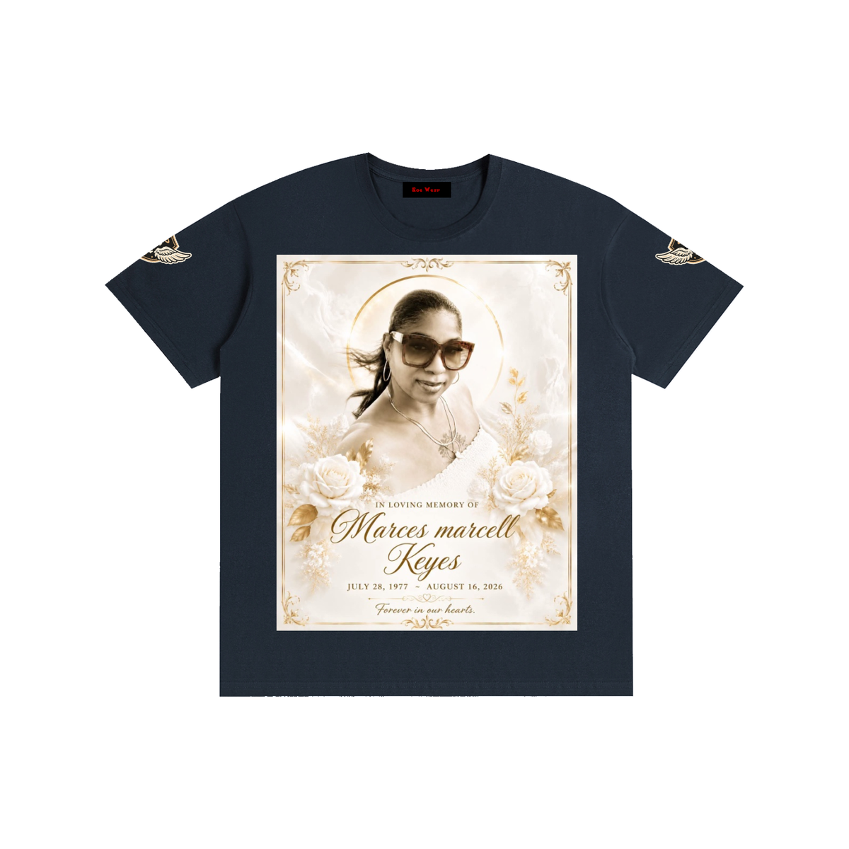 Rest in heaven babygirl Pure Cotton Unisex T-Shirt