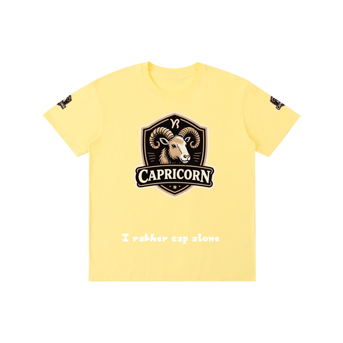 Capricorn Pure Cotton Unisex T-Shirt