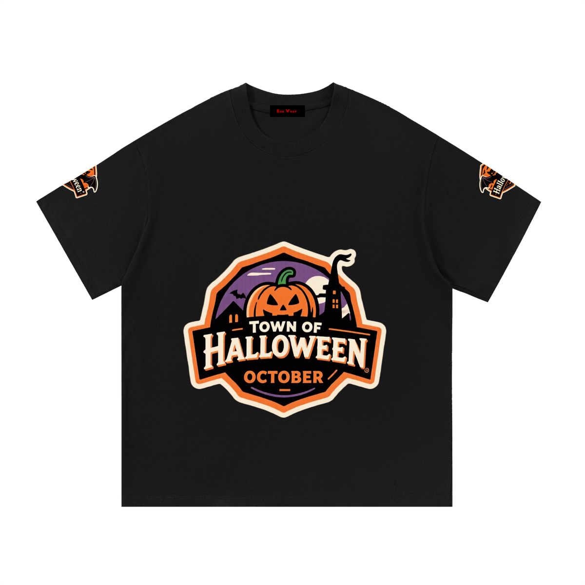 Town of Halloween Essential Cotton T-Shirt