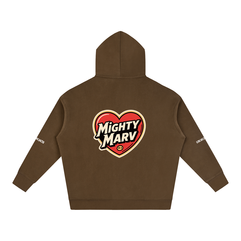 Mighty Marv Oversize Fleeced Hoodie