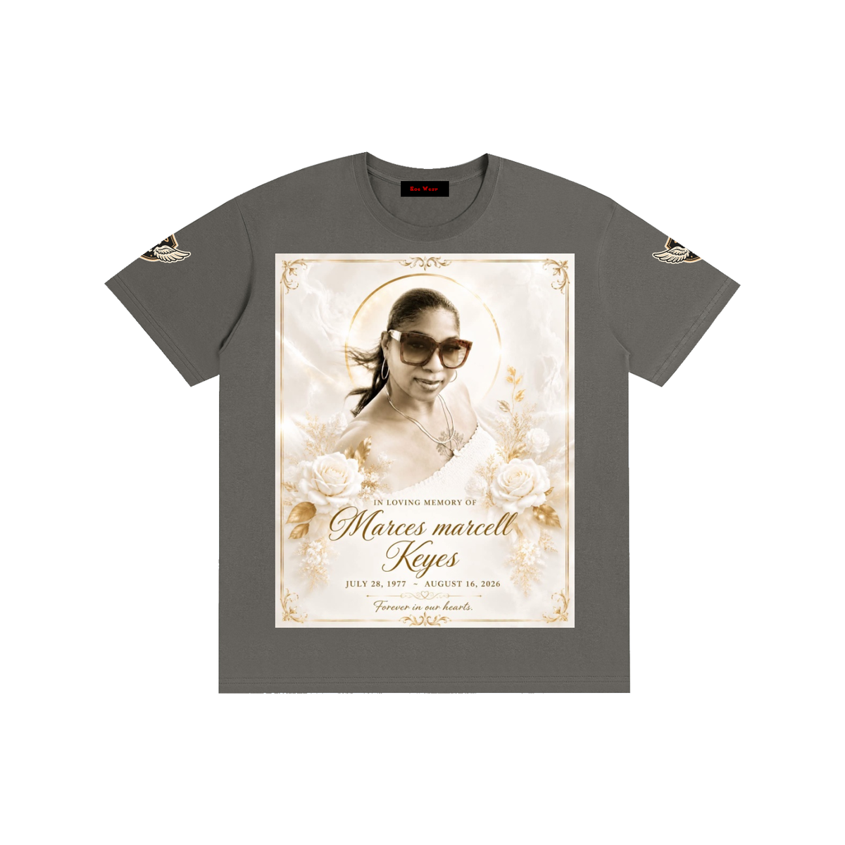 Rest in heaven babygirl Pure Cotton Unisex T-Shirt