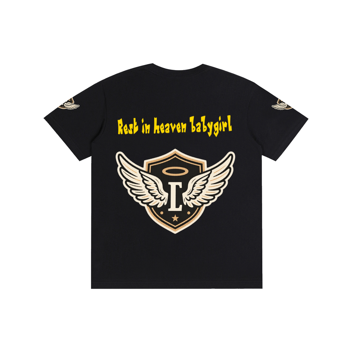 Rest in heaven babygirl Pure Cotton Unisex T-Shirt