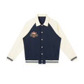 Flex o clock Contrast Raglan Sleeve Baseball Jacket
