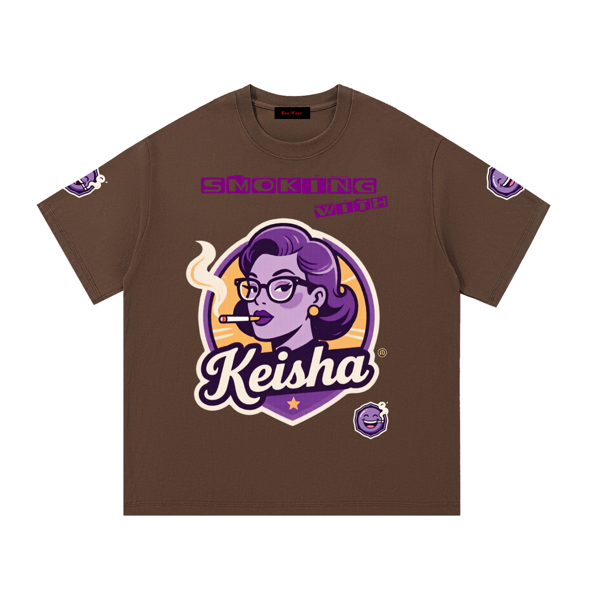Smoking with Keisha Essential Cotton T-Shirt