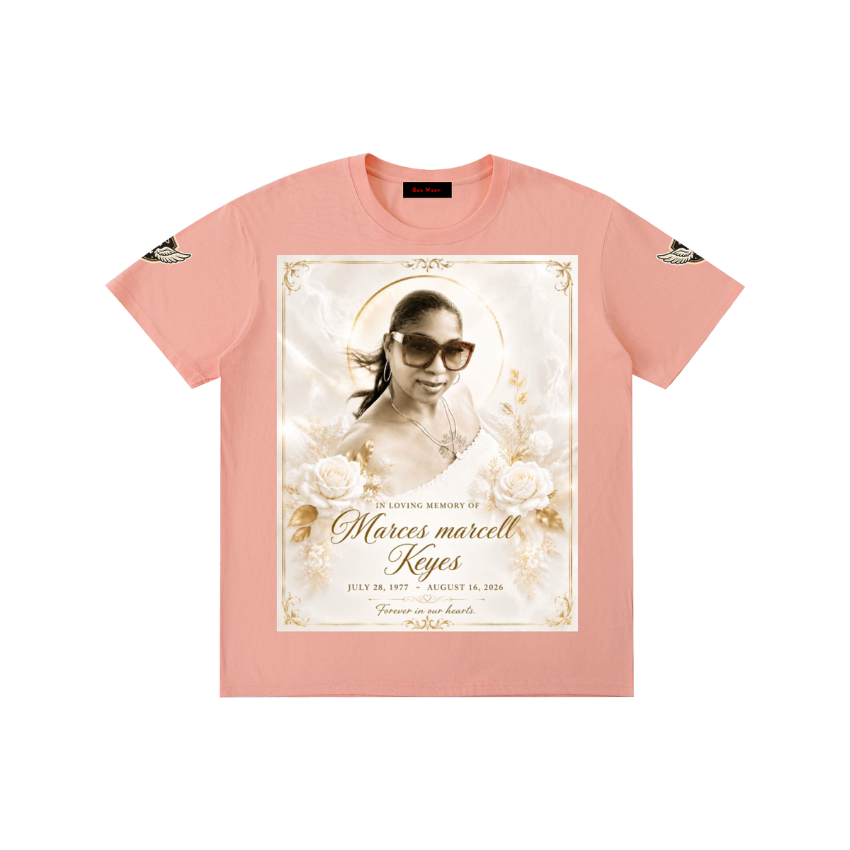 Rest in heaven babygirl Pure Cotton Unisex T-Shirt