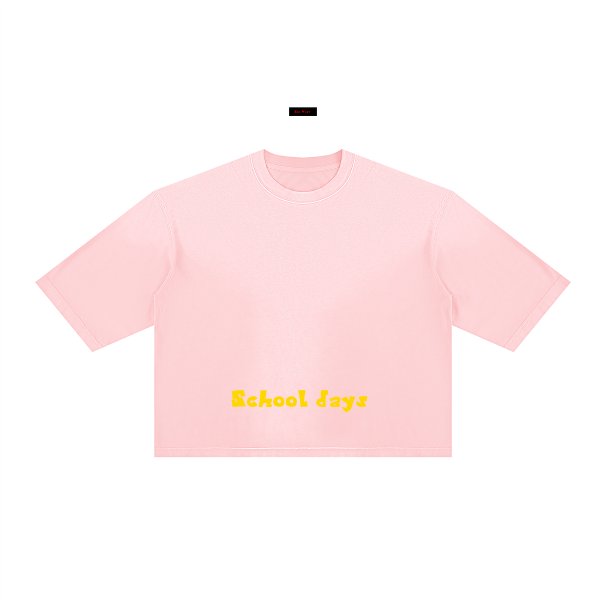School kid Unisex Vintage Wash Sunfade Boxy T-Shirt
