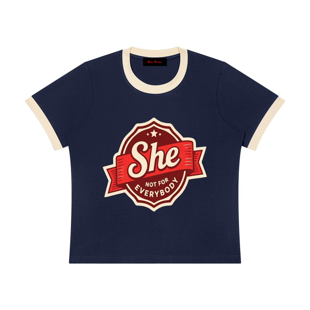 Snfe Women's Sorona Ringer T-Shirt