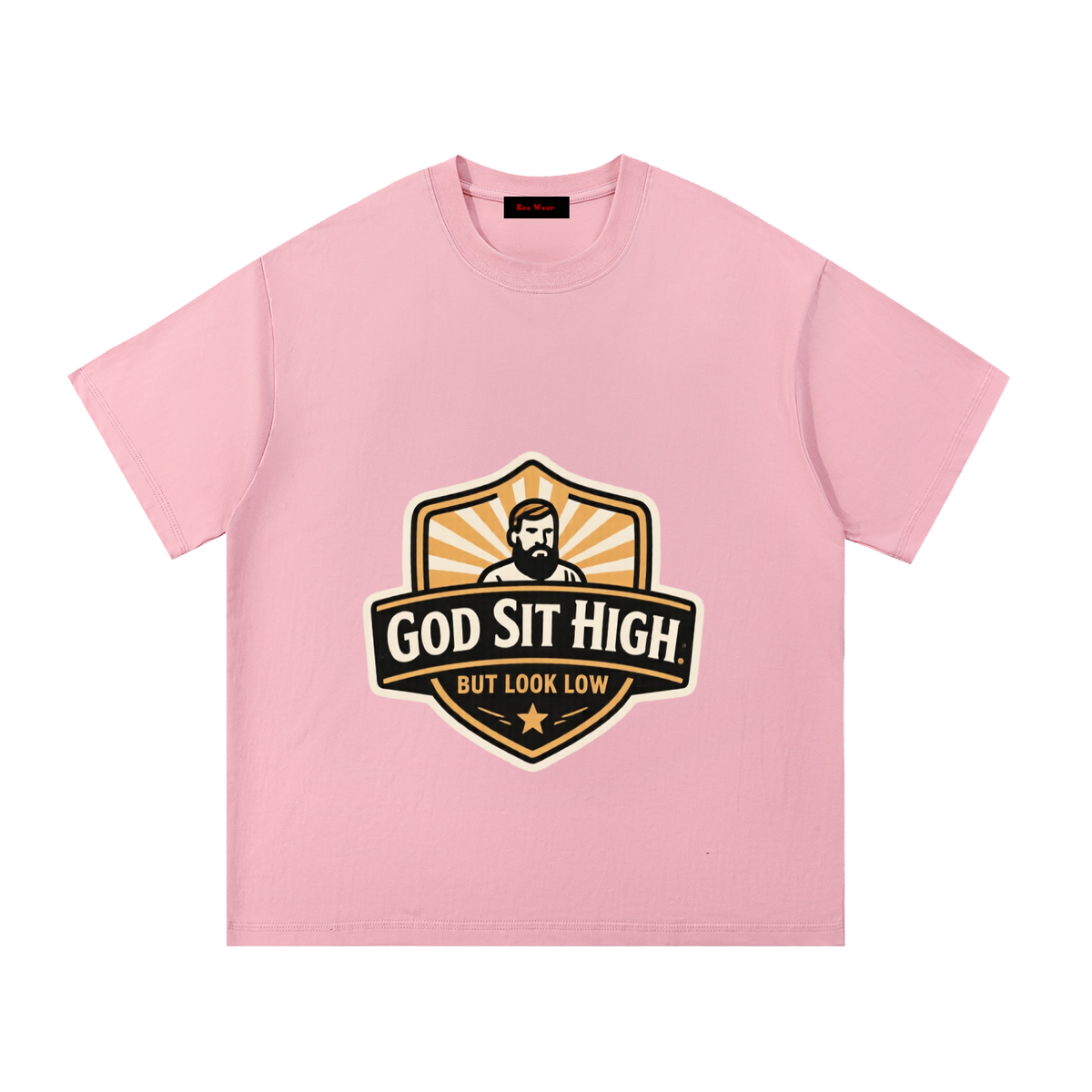 God sit high Essential Cotton T-Shirt