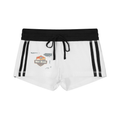 Women's Contrast Stripe Track Shorts