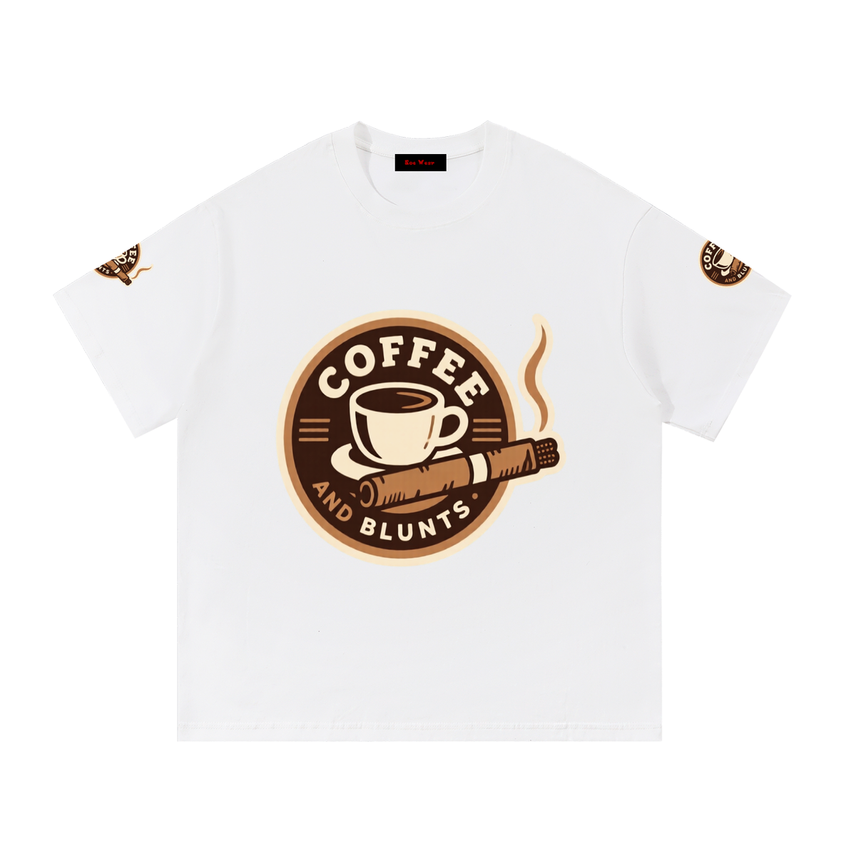 Coffee and blunts Essential Cotton T-Shirt
