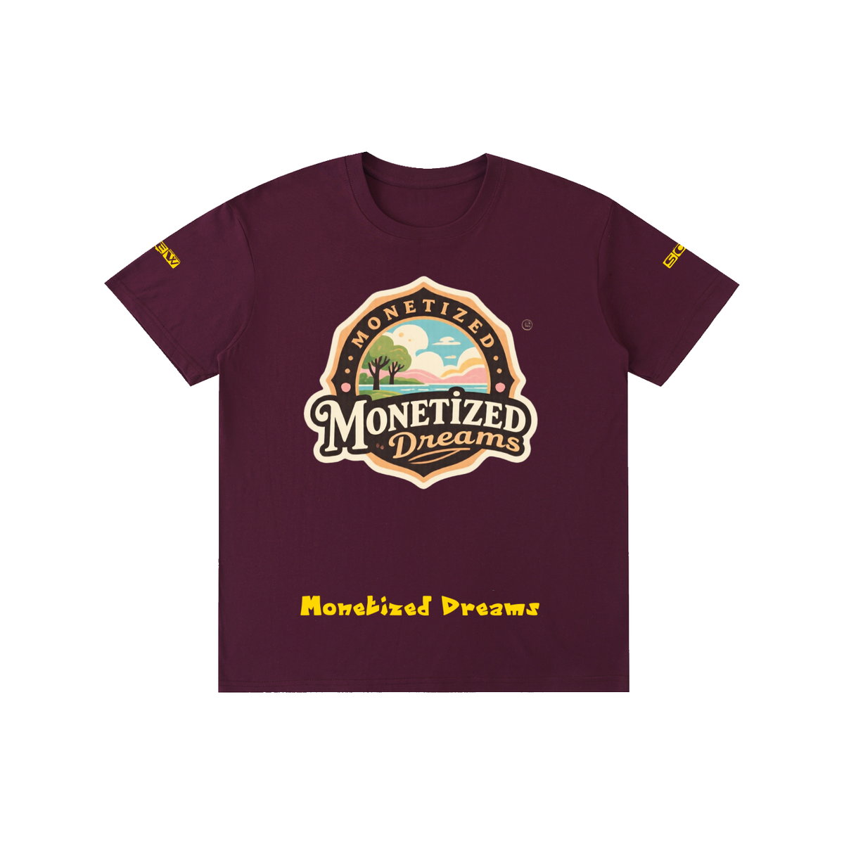Monetized Dreams Pure Cotton Unisex T-Shirt