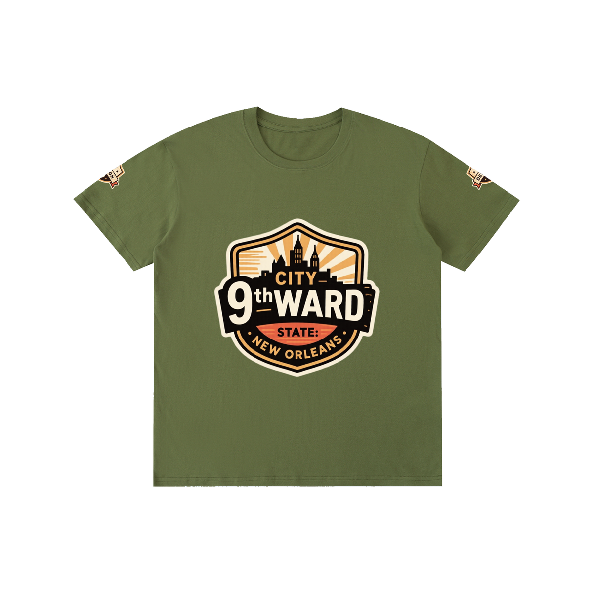 City of 9thward Pure Cotton Unisex T-Shirt
