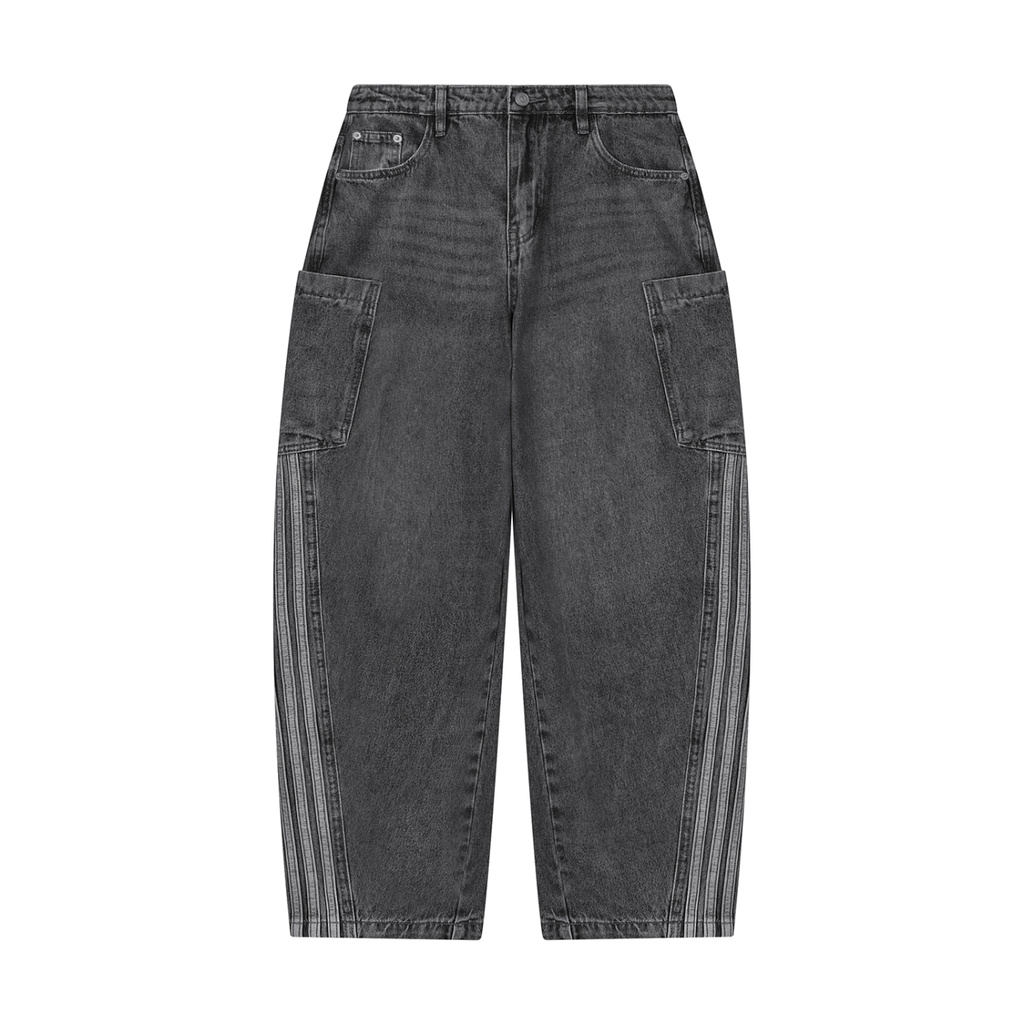 TT Women's Vintage Wash Barrel Leg Jeans