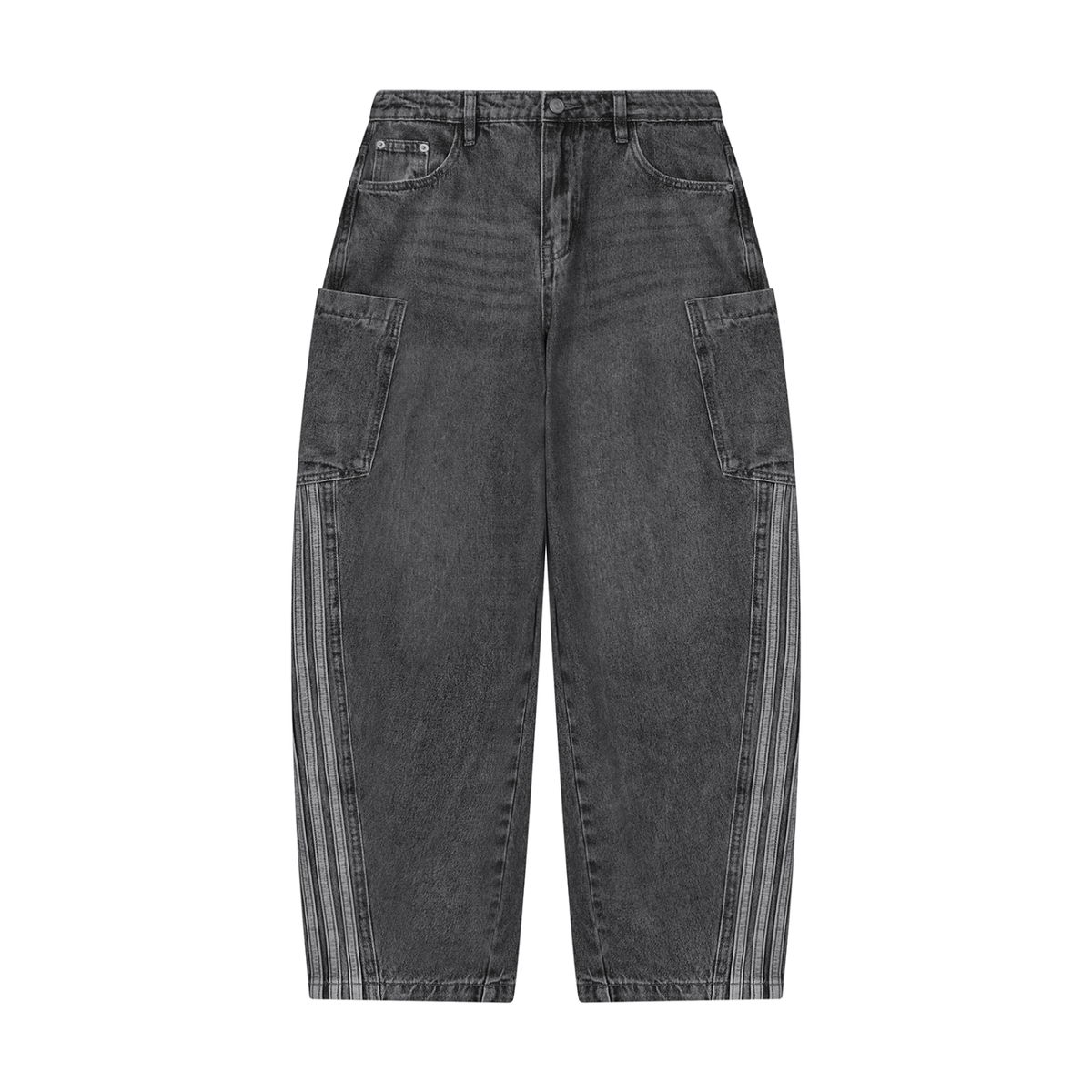 TT Women's Vintage Wash Barrel Leg Jeans