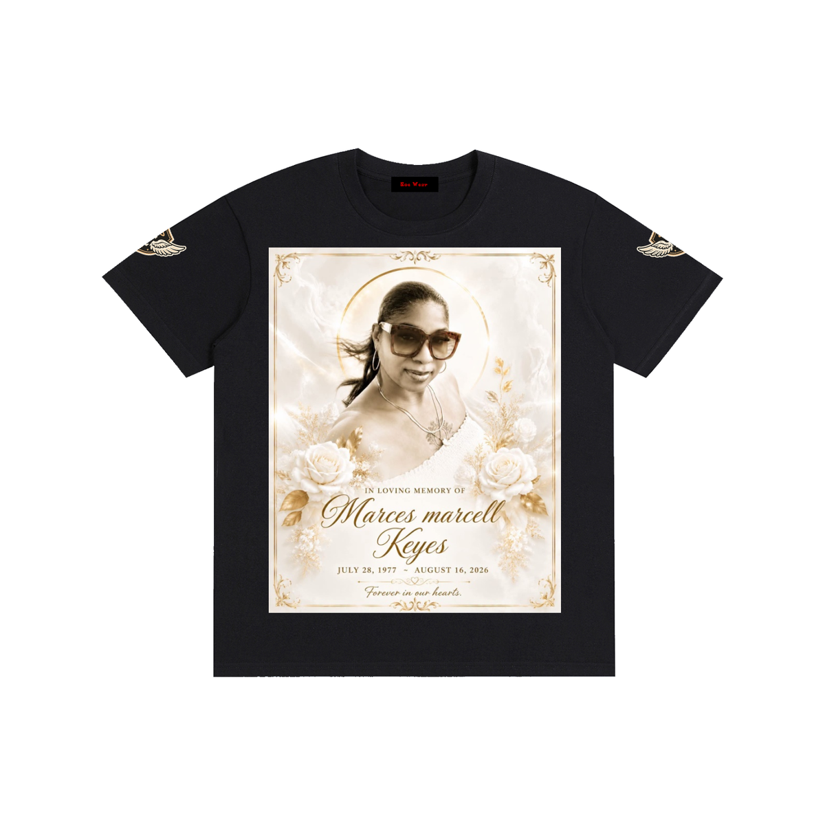 Rest in heaven babygirl Pure Cotton Unisex T-Shirt