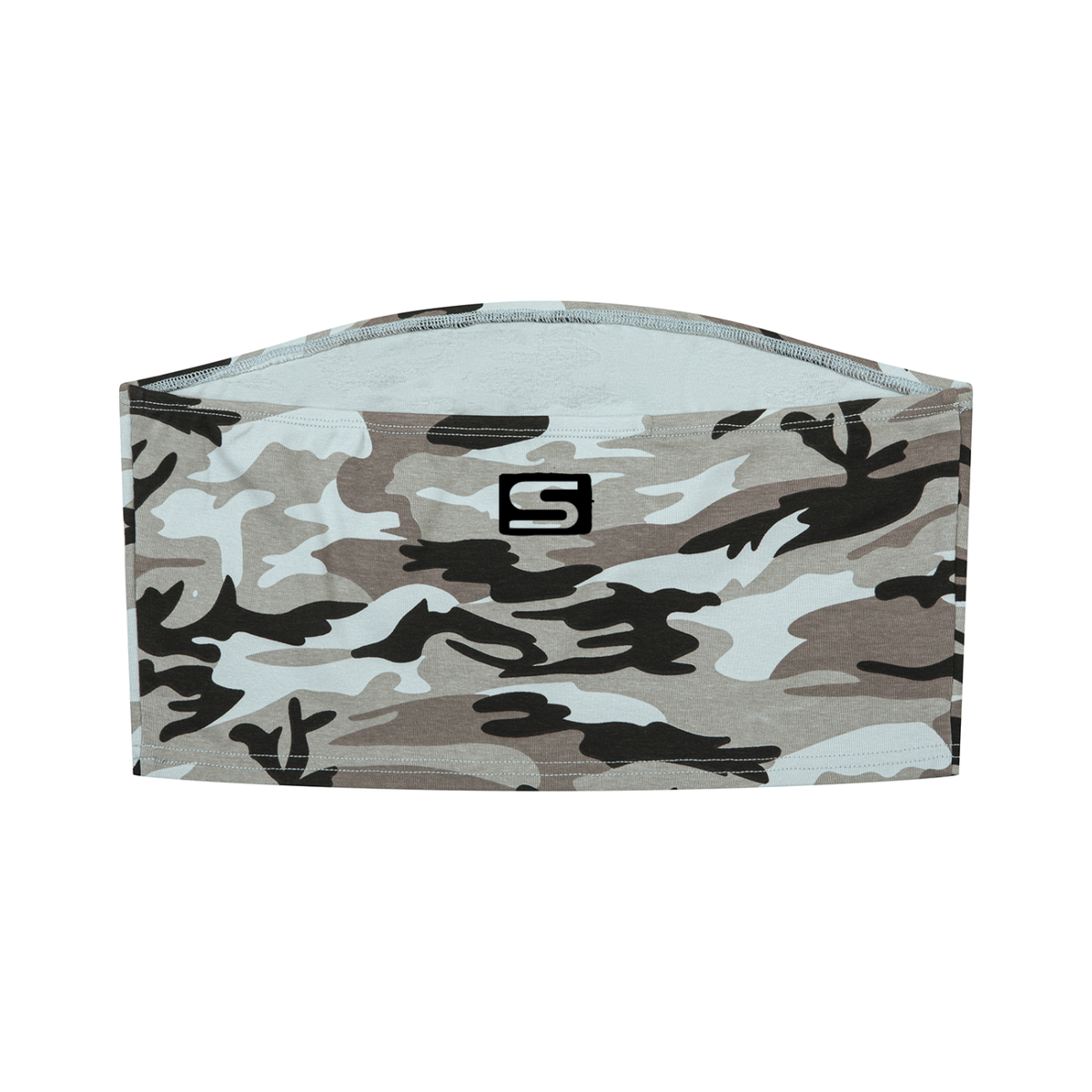 Soew Women’s Camo Cropped Tube Top