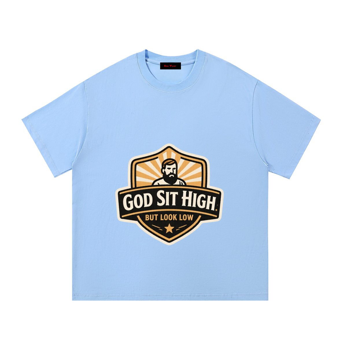 God sit high Essential Cotton T-Shirt