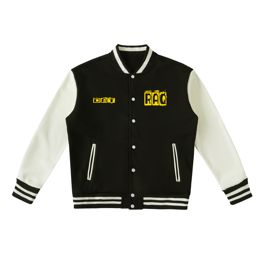 Dat raq 225 Two-Tone Fleeced Varsity Jacket