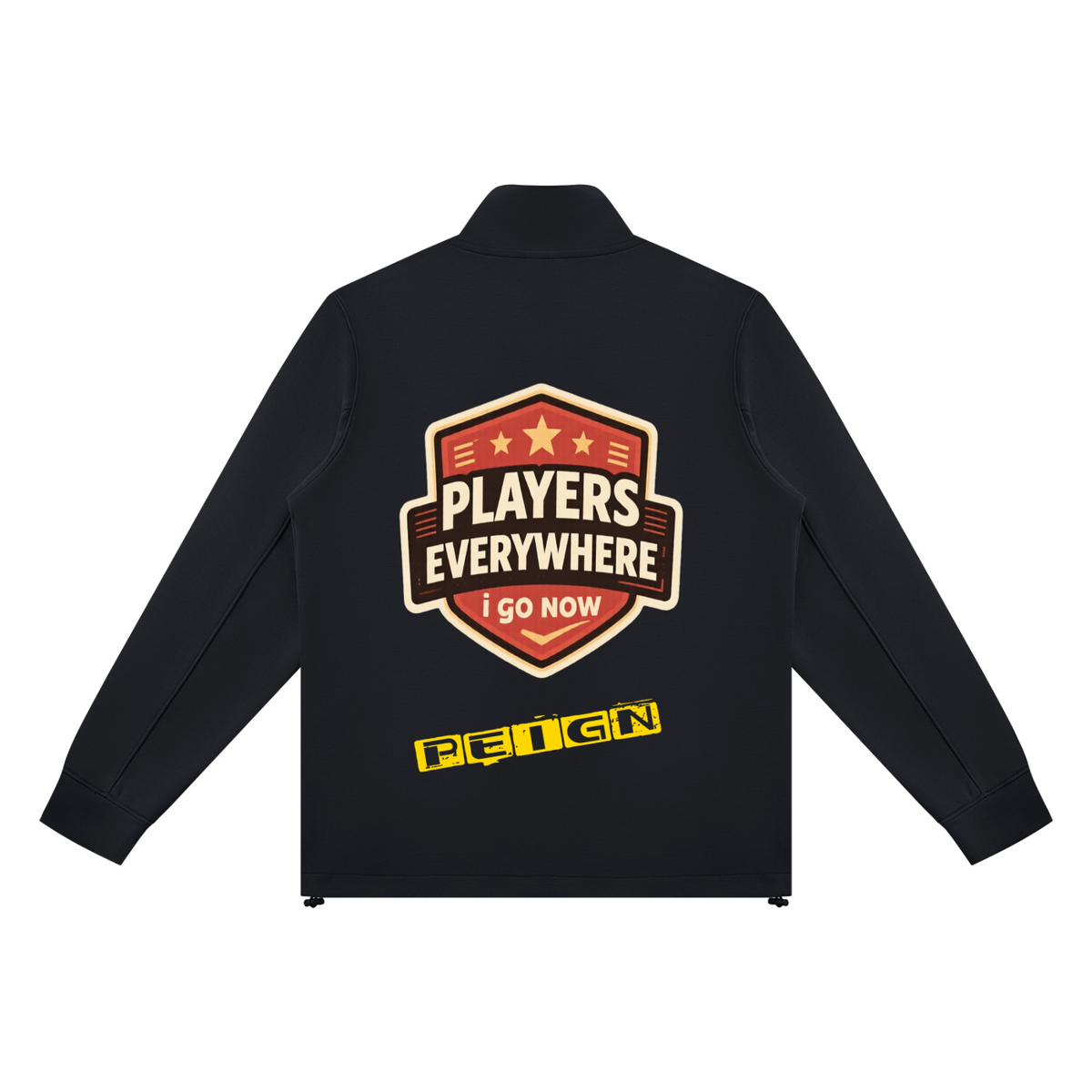 PEIGN Unisex Stand Collar Jacket