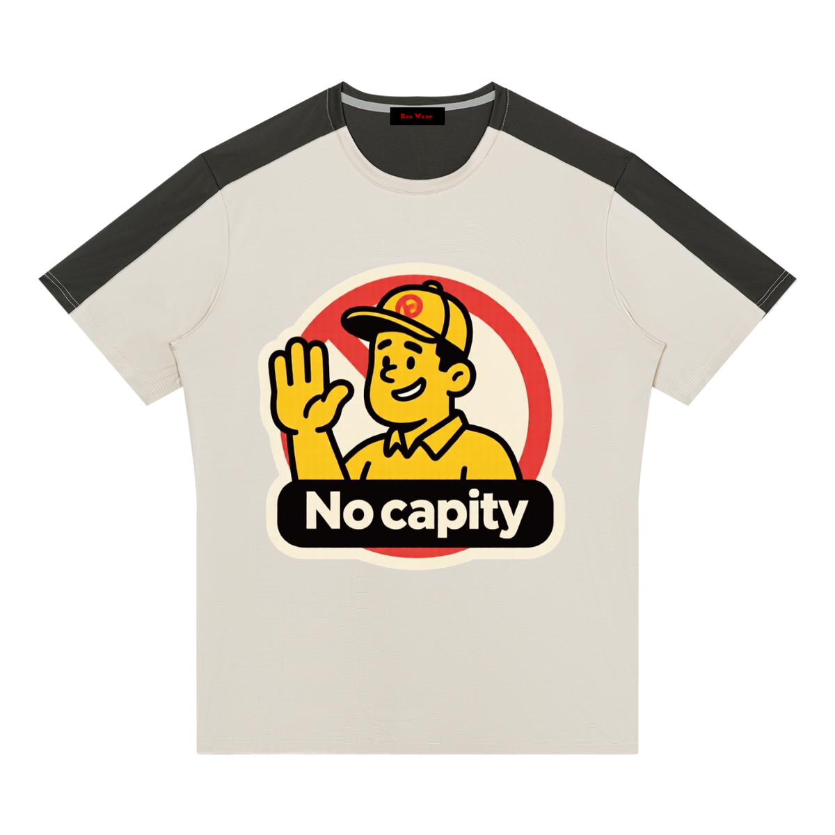 No capity Men's Color Block Performance T-Shirt