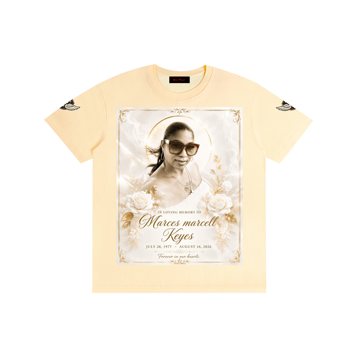 Rest in heaven babygirl Pure Cotton Unisex T-Shirt