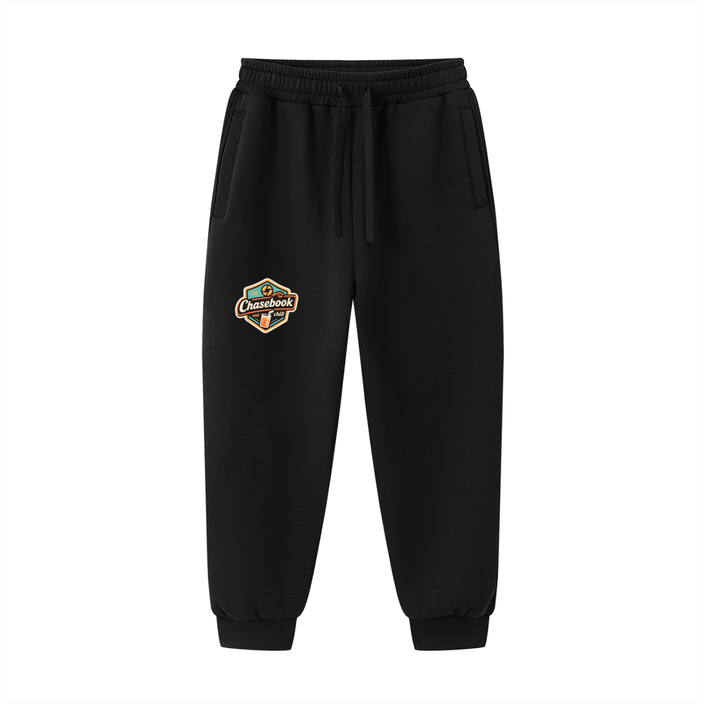 Chasebook Essential Drawstring Jogged Sweatpants