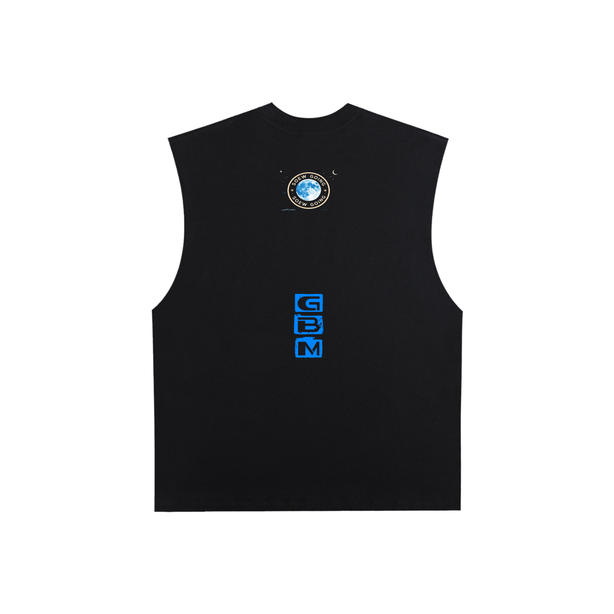 Going Blue Moon Cotton Tank Top