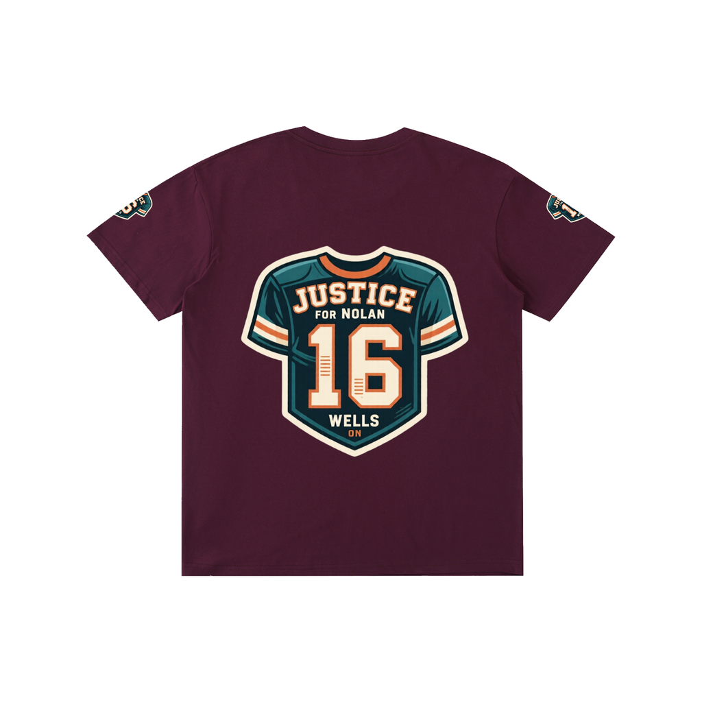 Justice for Nolan wells Pure Cotton Unisex T-Shirt