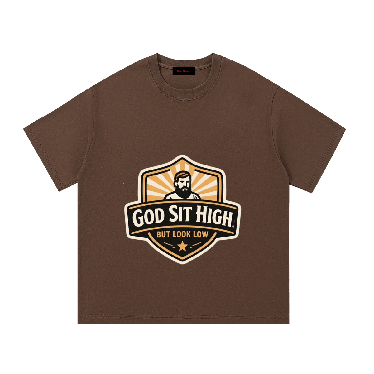 God sit high Essential Cotton T-Shirt