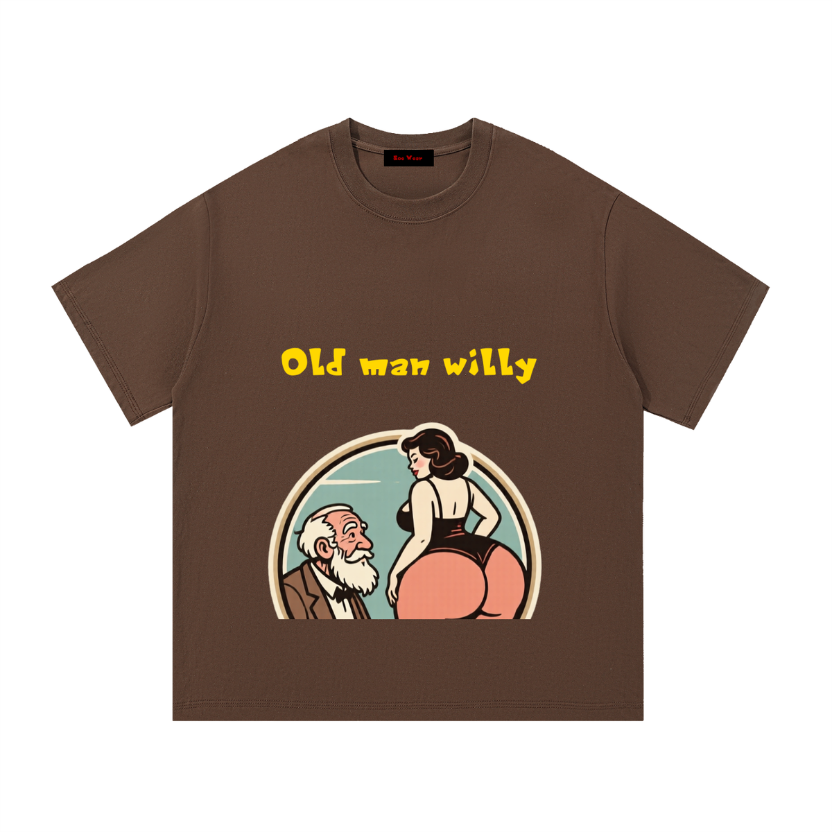Old man willy Essential Cotton T-Shirt