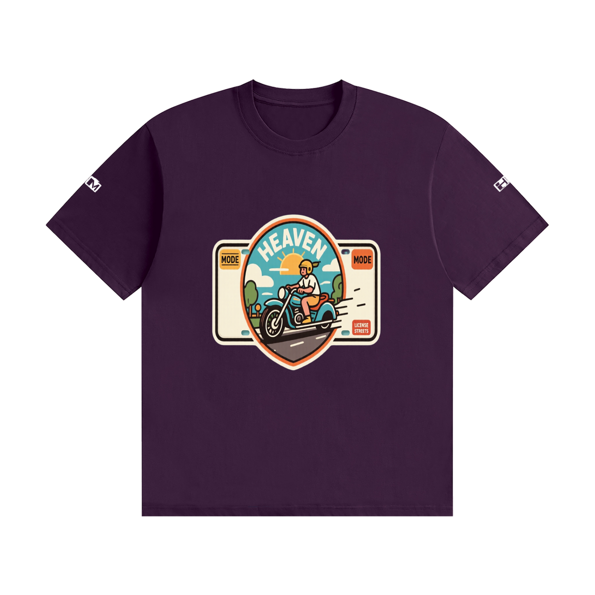 Heaven mode Unisex Seamless Cotton T-Shirt